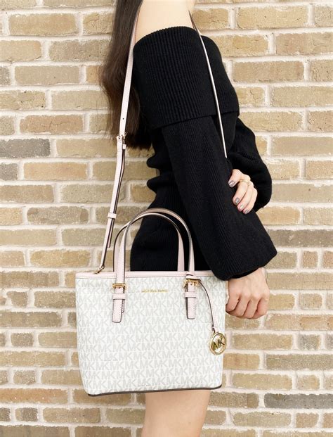 michael kors small jet set tote video|Michael Kors designer tote jetset.